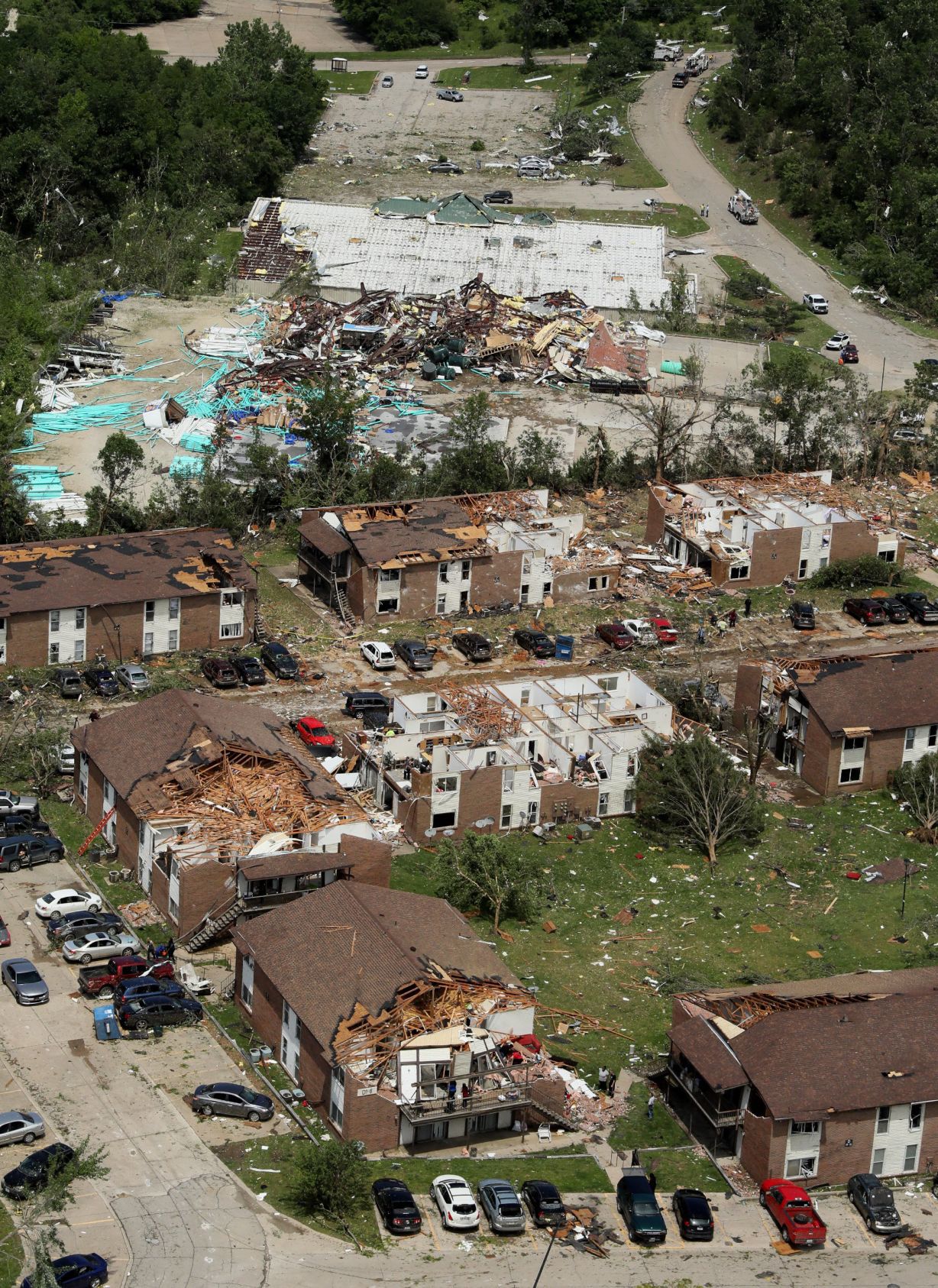 Tornado Damage in Jefferson City